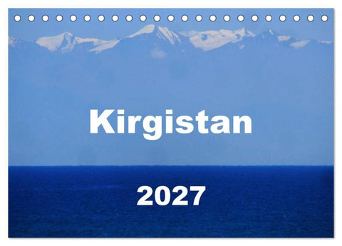 Kirgistan 2027 (Tischkalender 2027 DIN A5 quer), CALVENDO Monatskalender