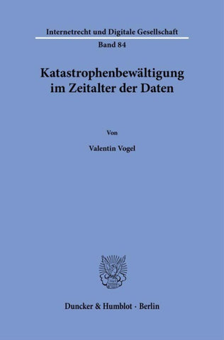 Katastrophenbewältigung im Zeitalter der Daten