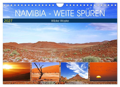 Namibia - Weite spüren (Wandkalender 2027 DIN A4 quer), CALVENDO Monatskalender