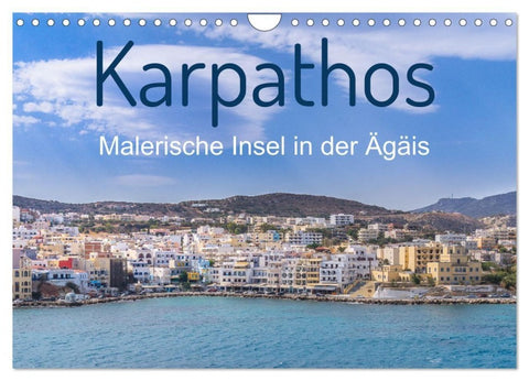Karpathos - Malerische Insel in der Ägäis (Wandkalender 2027 DIN A4 quer), CALVENDO Monatskalender