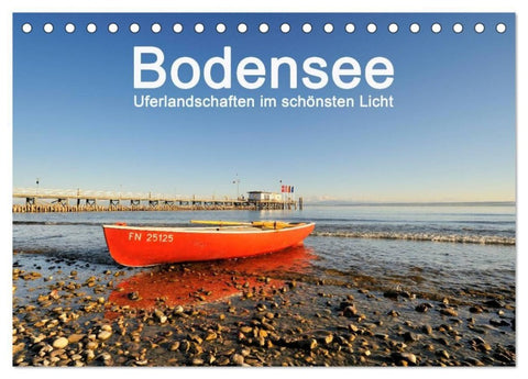Bodensee - Uferlandschaften im schönsten Licht 2027 (Tischkalender 2027 DIN A5 quer), CALVENDO Monatskalender