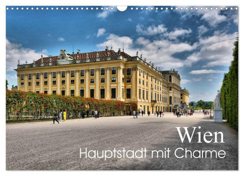 Wien - Haupstadt mit Charme (Wandkalender 2027 DIN A3 quer), CALVENDO Monatskalender