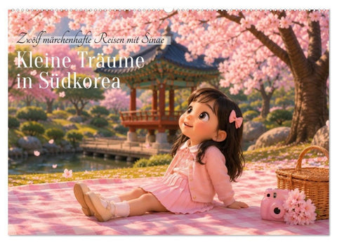 Kleine Träume in Korea (Wandkalender 2027 DIN A2 quer), CALVENDO Monatskalender