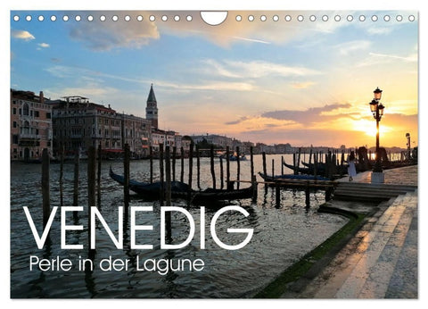 Venedig - Perle in der Lagune (Wandkalender 2027 DIN A4 quer), CALVENDO Monatskalender