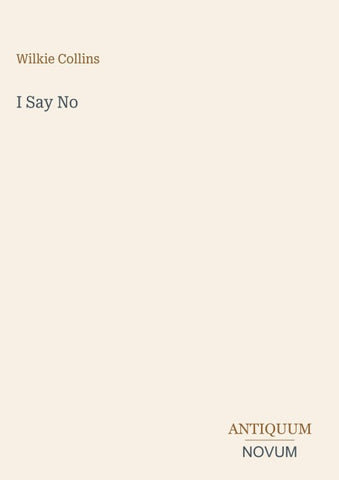 I Say No
