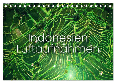 Indonesien Luftaufnahmen (Tischkalender 2026 DIN A5 quer), CALVENDO Monatskalender