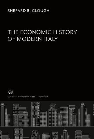 The Economic History of Modern Italy