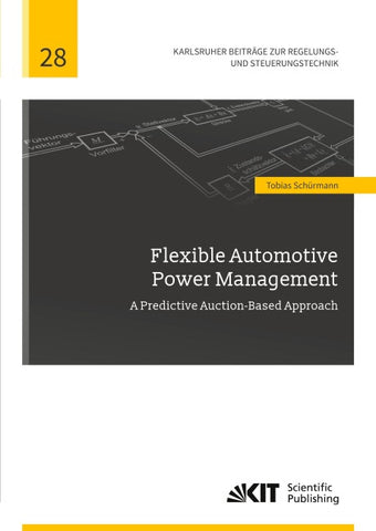 Flexible Automotive Power Management: A Predictive Auction-Based Approach