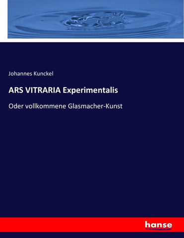ARS VITRARIA Experimentalis