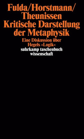 Kritische Darstellung der Metaphysik