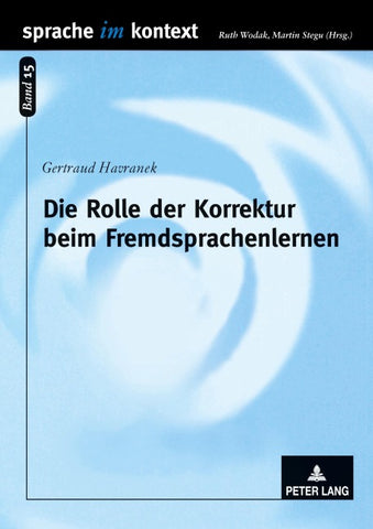 Die Rolle der Korrektur beim Fremdsprachenlernen