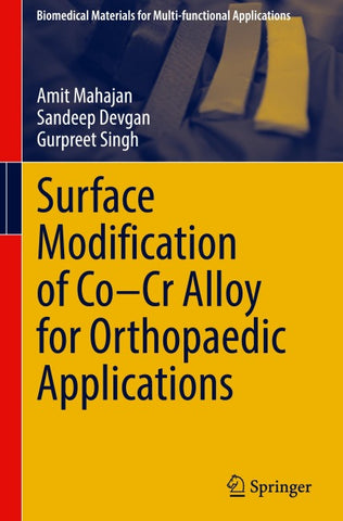 Surface Modification of Co–Cr Alloy for Orthopaedic Applications