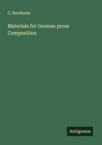 Materials for German prose Composition