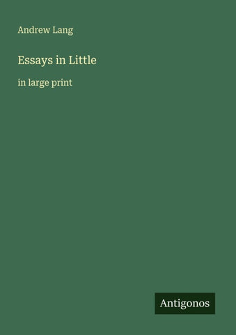 Essays in Little