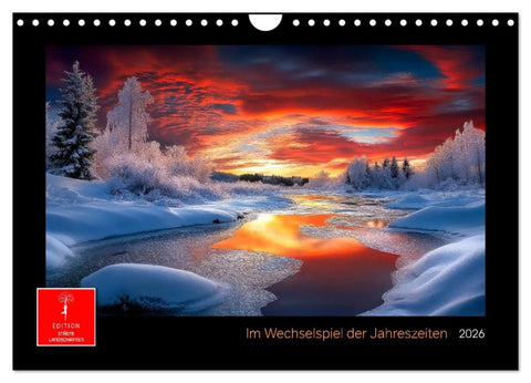 Im Wechselspiel der Jahreszeiten (Wandkalender 2026 DIN A4 quer), CALVENDO Monatskalender