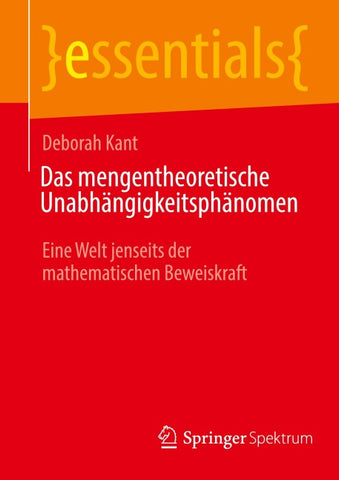 Das mengentheoretische Unabhängigkeitsphänomen