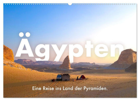 Ägypten - Eine Reise ins Land der Pyramiden. (Wandkalender 2027 DIN A2 quer), CALVENDO Monatskalender