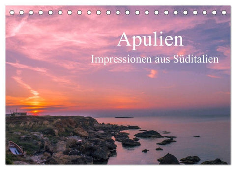 Apulien - Impressionen aus Süditalien (Tischkalender 2027 DIN A5 quer), CALVENDO Monatskalender