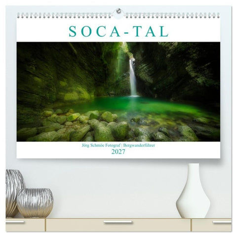 "S O C A - T A L" (hochwertiger Premium Wandkalender 2027 DIN A2 quer), Kunstdruck in Hochglanz