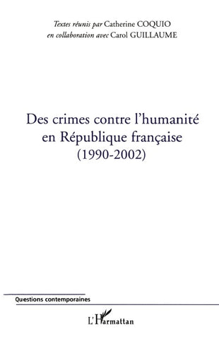 Des crimes contre l'humanité en République française
