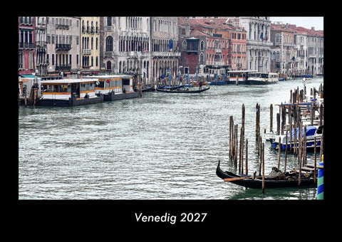 Venedig 2027 Fotokalender DIN A3