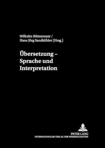 Übersetzung – Sprache und Interpretation