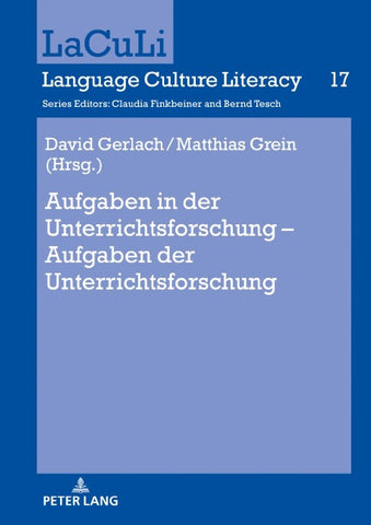 Aufgaben in der Unterrichtsforschung – Aufgaben der Unterrichtsforschung
