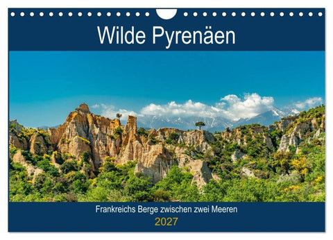 Wilde Pyrenäen (Wandkalender 2027 DIN A4 quer), CALVENDO Monatskalender