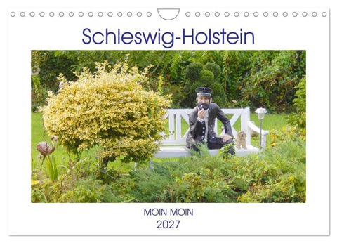 Schleswig-Holstein Moin Moin (Wandkalender 2027 DIN A4 quer), CALVENDO Monatskalender