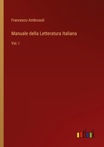 Manuale della Letteratura Italiana