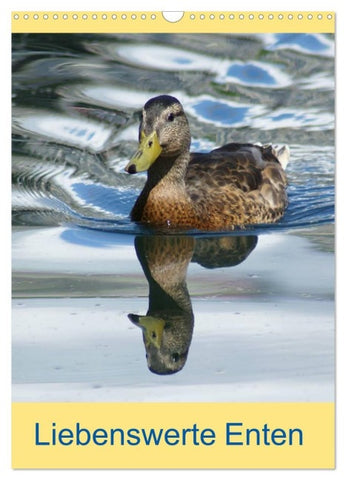 Liebenswerte Enten (Wandkalender 2027 DIN A3 hoch), CALVENDO Monatskalender