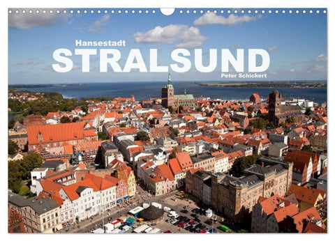 Hansestadt Stralsund (Wandkalender 2027 DIN A3 quer), CALVENDO Monatskalender
