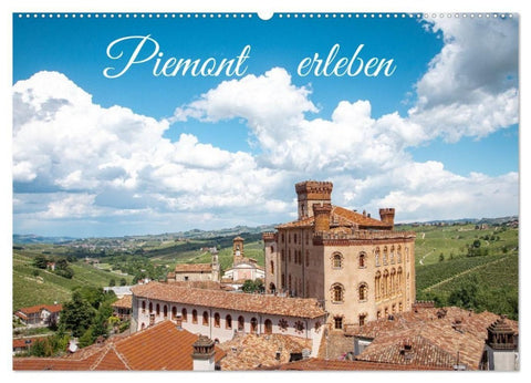 Piemont erleben (Wandkalender 2027 DIN A2 quer), CALVENDO Monatskalender