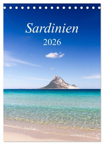 Sardinien (Tischkalender 2026 DIN A5 hoch), CALVENDO Monatskalender