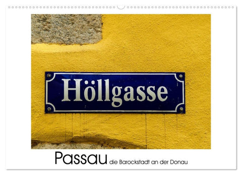 Passau die Barockstadt an der Donau (Wandkalender 2027 DIN A2 quer), CALVENDO Monatskalender