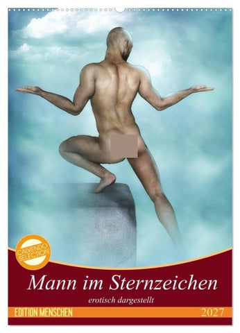Mann im Sternzeichen (Wandkalender 2027 DIN A2 hoch), CALVENDO Monatskalender