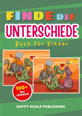 Finde die Unterschiede Suchspiel für die Kleinen