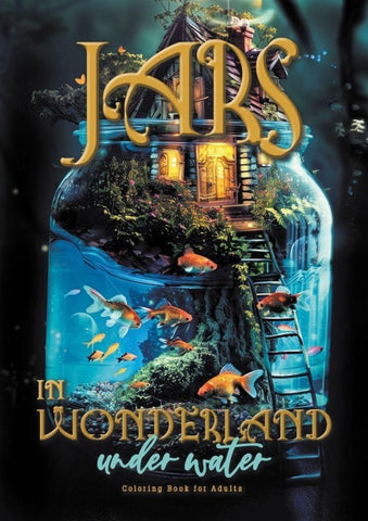 Mini Wunderland unter Wasser Malbuch für Erwachsene