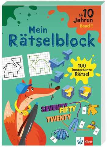 Klett Mein Rätselblock ab 10 Jahren Band 1