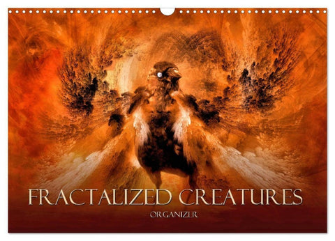 Fractalized creatures (Wall Calendar 2027 DIN A3 landscape), CALVENDO 12 Month Wall Calendar