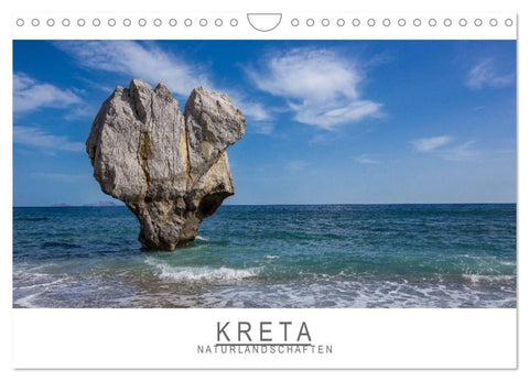 Kreta - Naturlandschaften (Wandkalender 2027 DIN A4 quer), CALVENDO Monatskalender