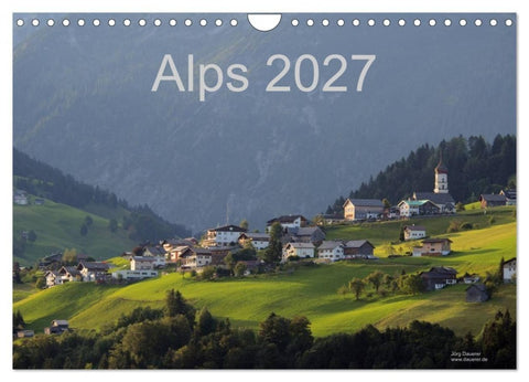 Alps 2027 (Wall Calendar 2027 DIN A4 landscape), CALVENDO 12 Month Wall Calendar