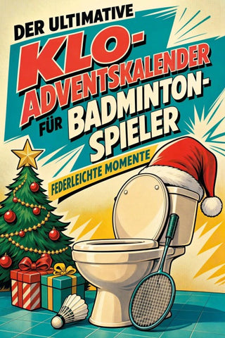 Der ultimative Klo-Adventskalender für Badminton-Spieler