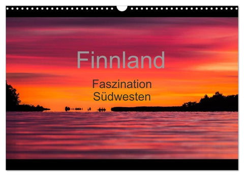 Finnland - Faszination Südwesten (Wandkalender 2027 DIN A3 quer), CALVENDO Monatskalender
