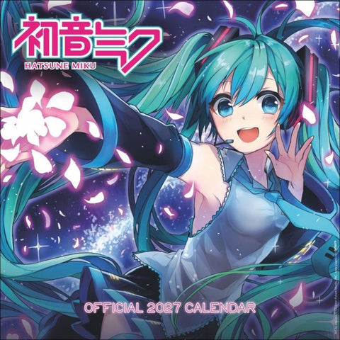 Hatsune Miku Broschurkalender 2027