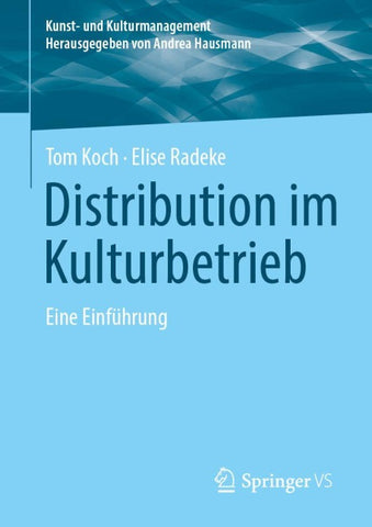 Distribution im Kulturbetrieb
