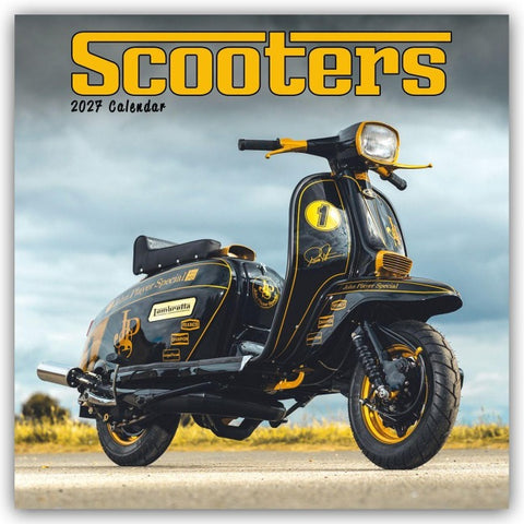 Scooters – Motorroller 2027 – Wand-Kalender