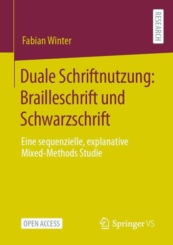 Duale Schriftnutzung: Brailleschrift und Schwarzschrift