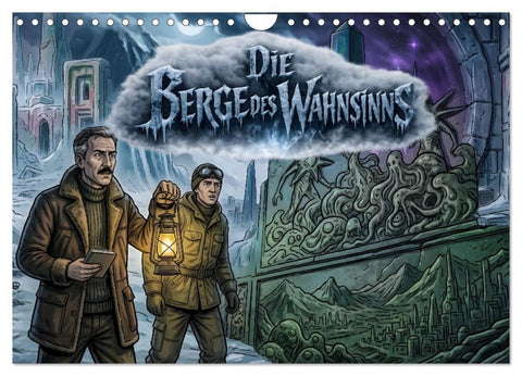 Die Berge des Wahnsinns (Wandkalender 2027 DIN A4 quer), CALVENDO Monatskalender
