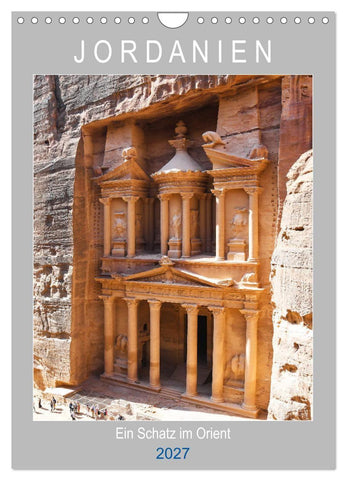 Jordanien ein Schatz im Orient (Wandkalender 2027 DIN A4 hoch), CALVENDO Monatskalender